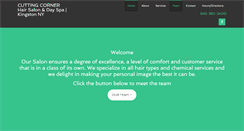 Desktop Screenshot of cuttingcornerny.com